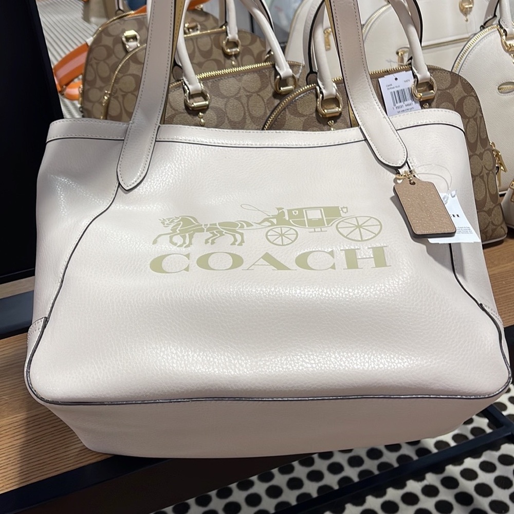 Coach HORSE AND CARRIAGE TOTE WITH HORSE AND CARRIAGE - Picture 6 of 16